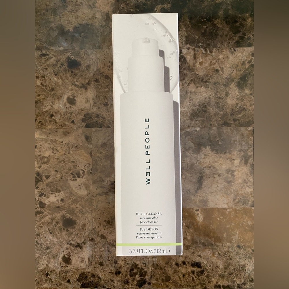Well People Juice Cleanse Soothing Aloe Face Cleanser 3.78 fl oz / 112 ml NIB